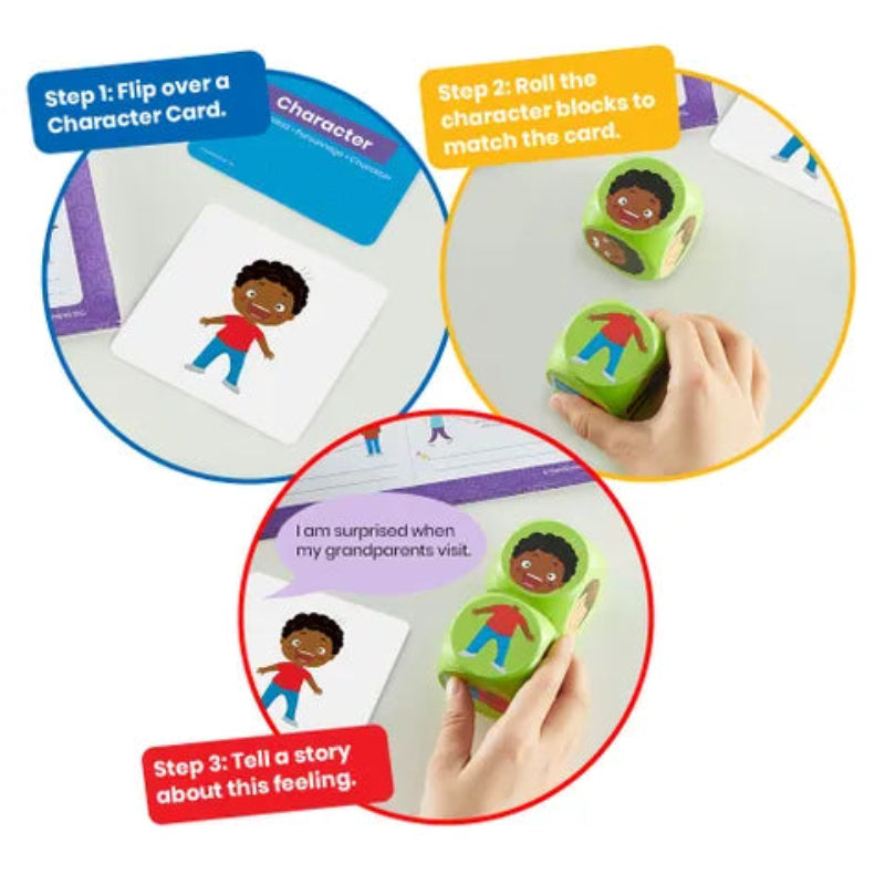Hand2Mind Learn About Feelings Activity Set