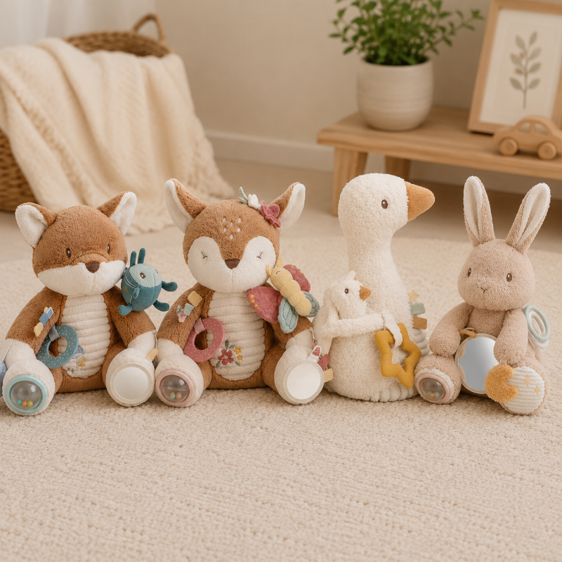 Little Dutch Activity Cuddle Toy - Various Designs
