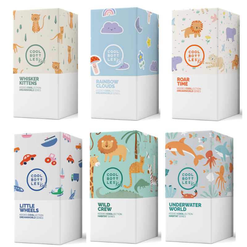 Cool Bottles Kiddies Triple-Insulated Water Bottle 350ml