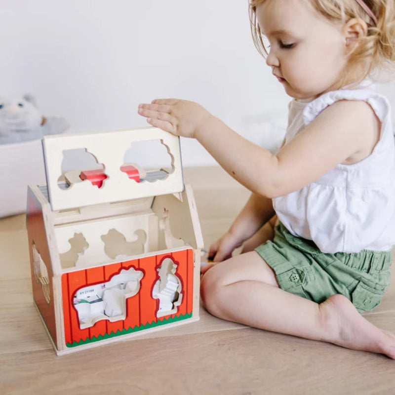 Melissa & Doug Take along Sorting Barn
