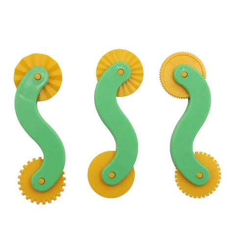 Anthony Peters Double Ended Dough Wheels - Set of 3