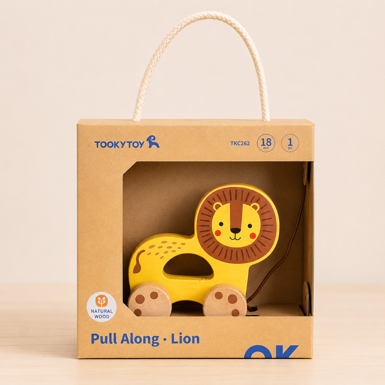 Tooky Toy Pull Along Animals