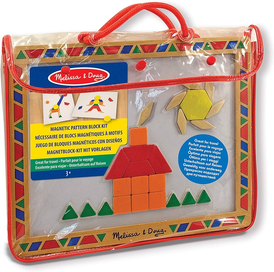 Melissa & Doug Magnetic Pattern Block