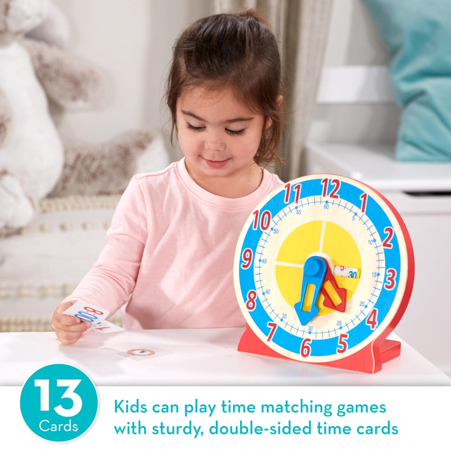 Melissa & Doug Turn & Tell Clock
