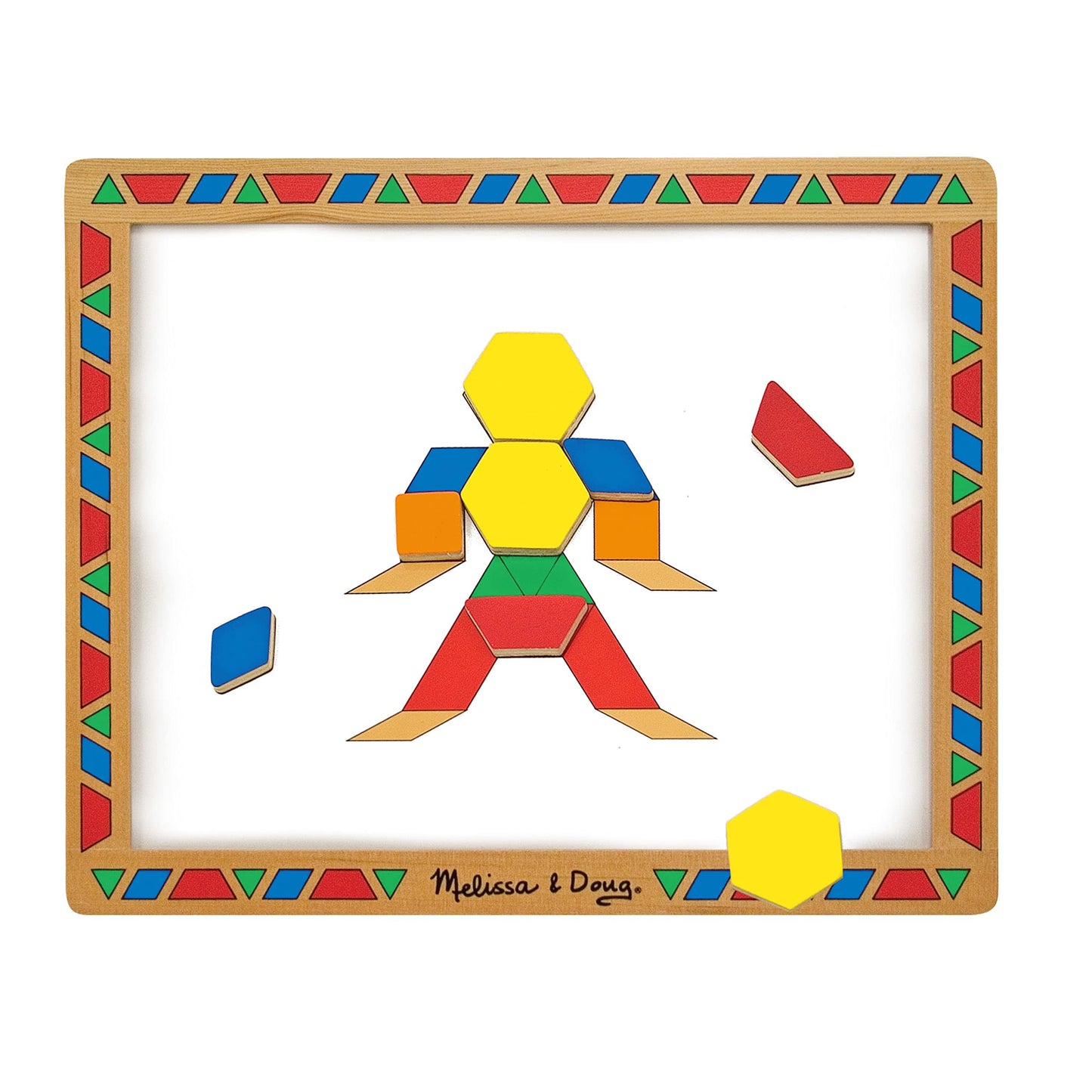 Melissa & Doug Magnetic Pattern Block