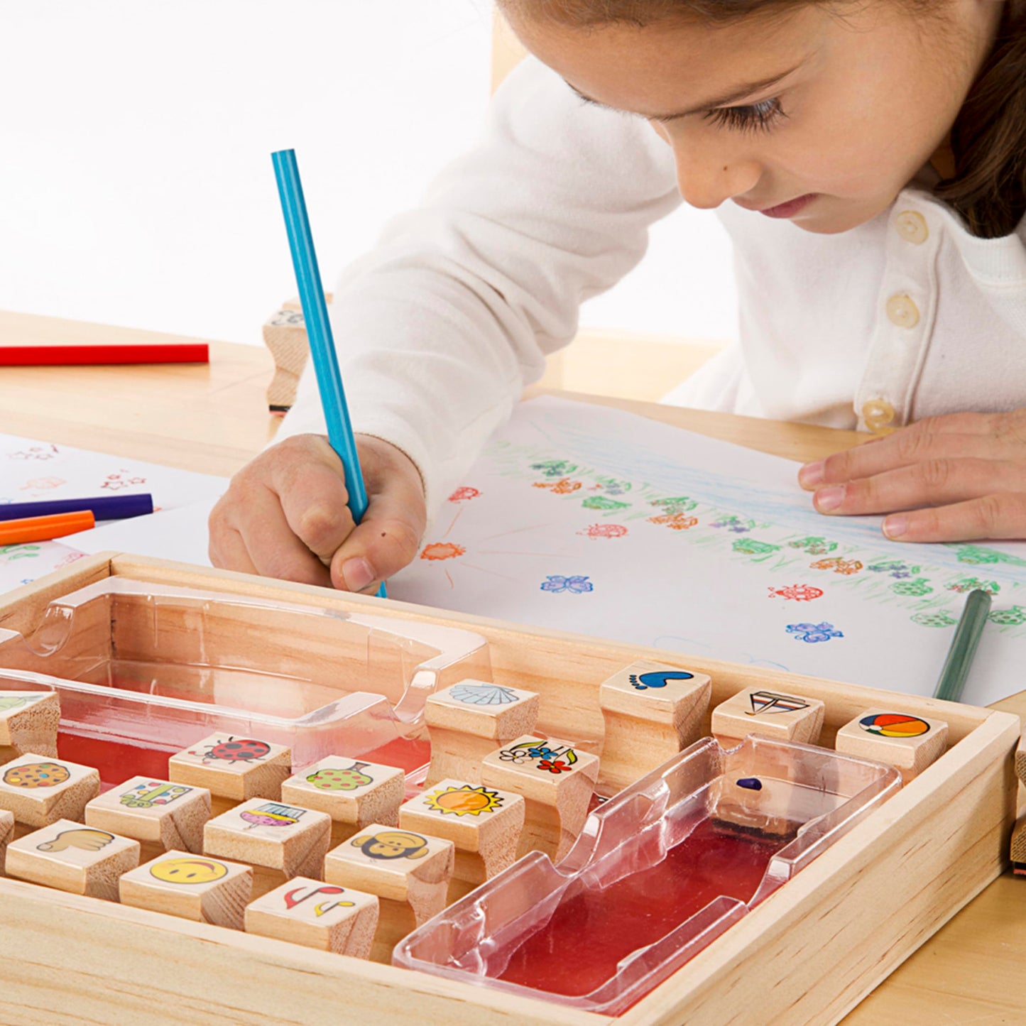 Melissa & Doug Favourite Things Stamp Set