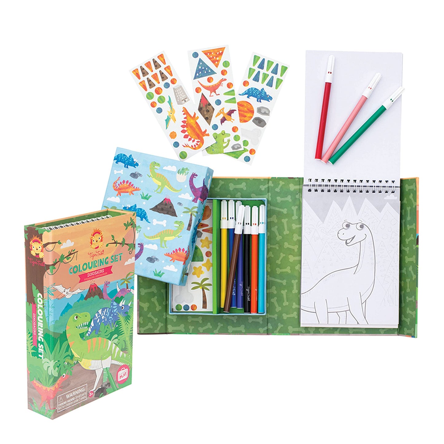 Tiger Tribe Colouring Sets