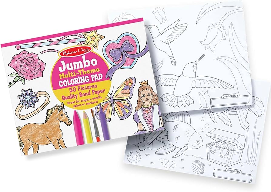 Melissa & Doug Colouring Pad