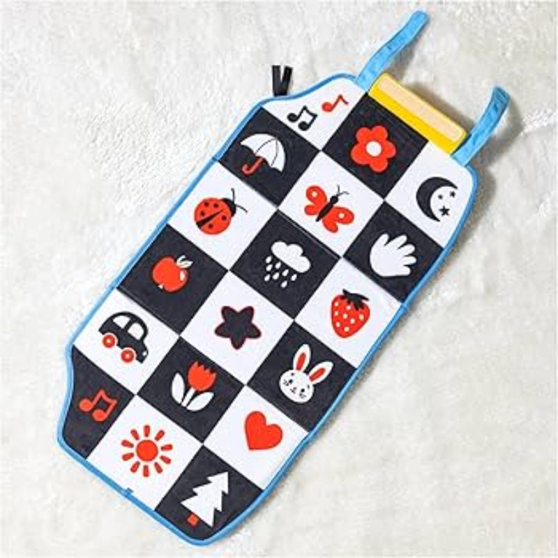 Melissa & Doug Ms Rachel Tummy Time Activity Bus Play Mat