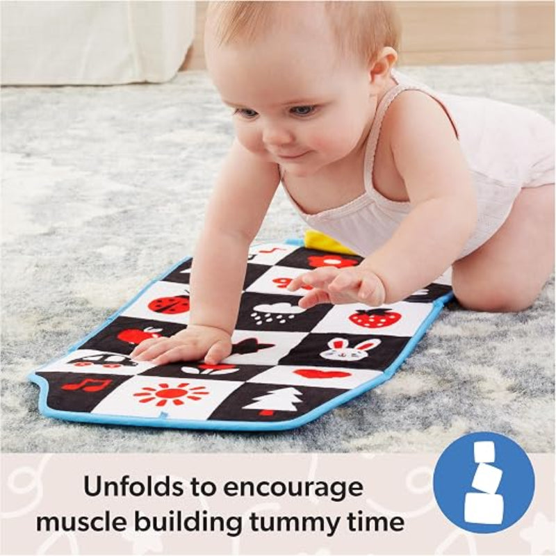 Melissa & Doug Ms Rachel Tummy Time Activity Bus Play Mat
