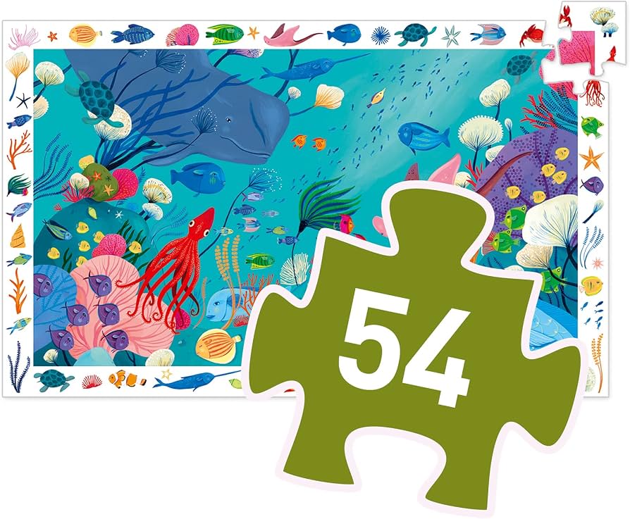 Djeco Observation Puzzle Aquatic