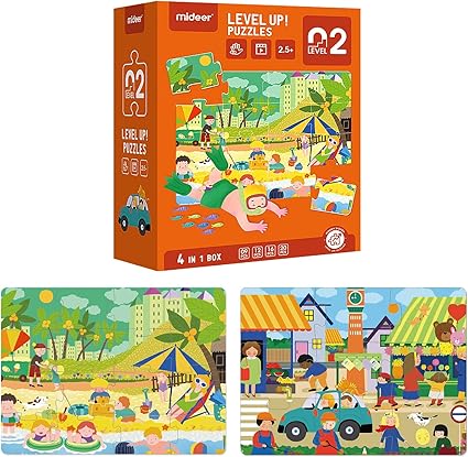 Mideer Level Up Puzzles - Various Designs