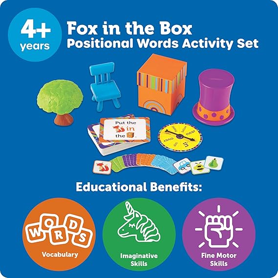 Learning Resources Fox in the Box Positional Words