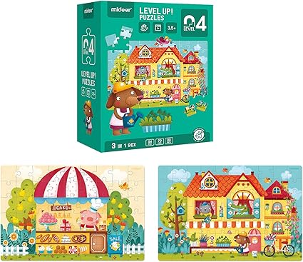 Mideer Level Up Puzzles - Various Designs