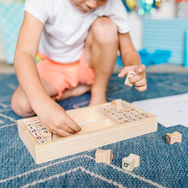 Melissa & Doug - Alphabet Stamp Set