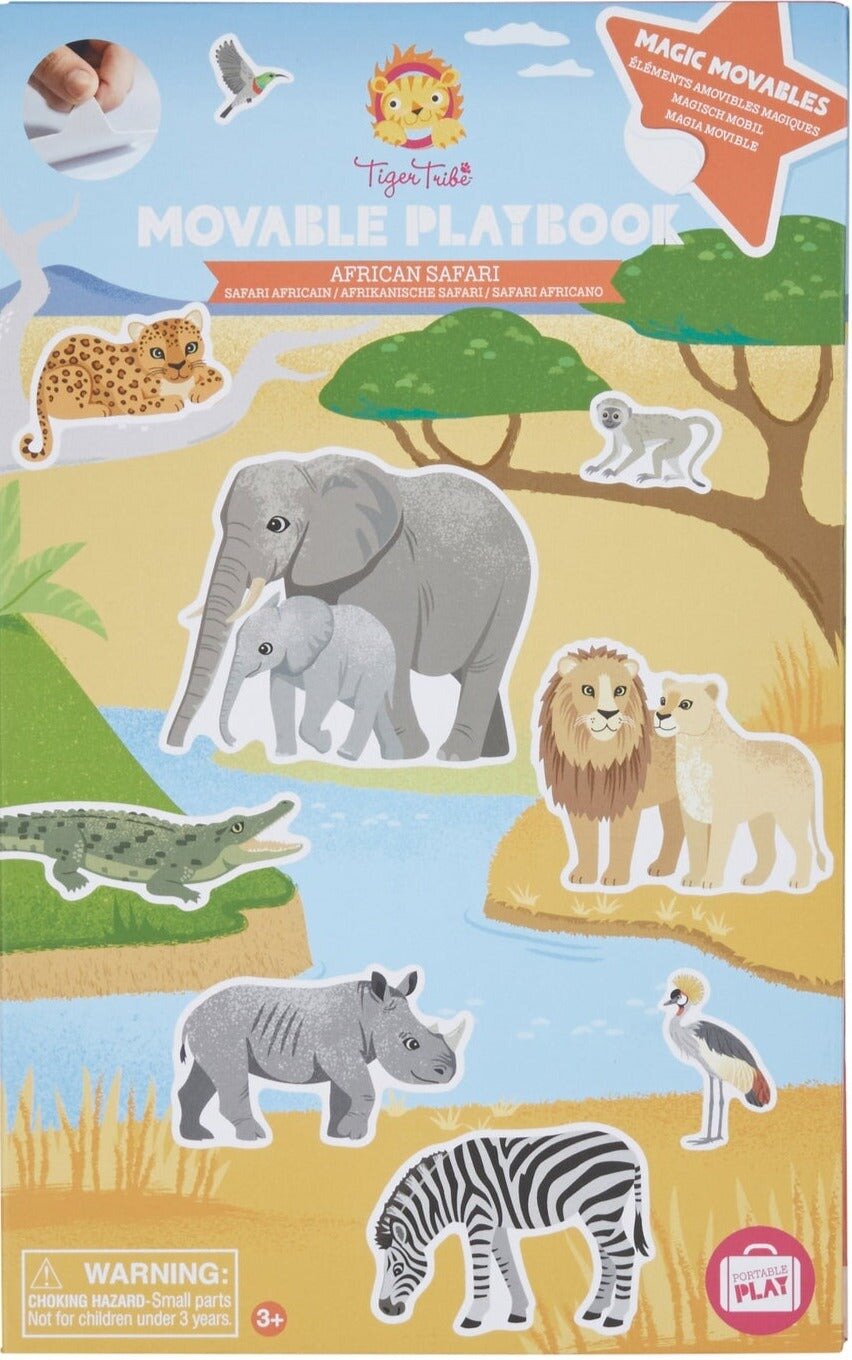 Tiger Tribe Movable Playbook - African Safari
