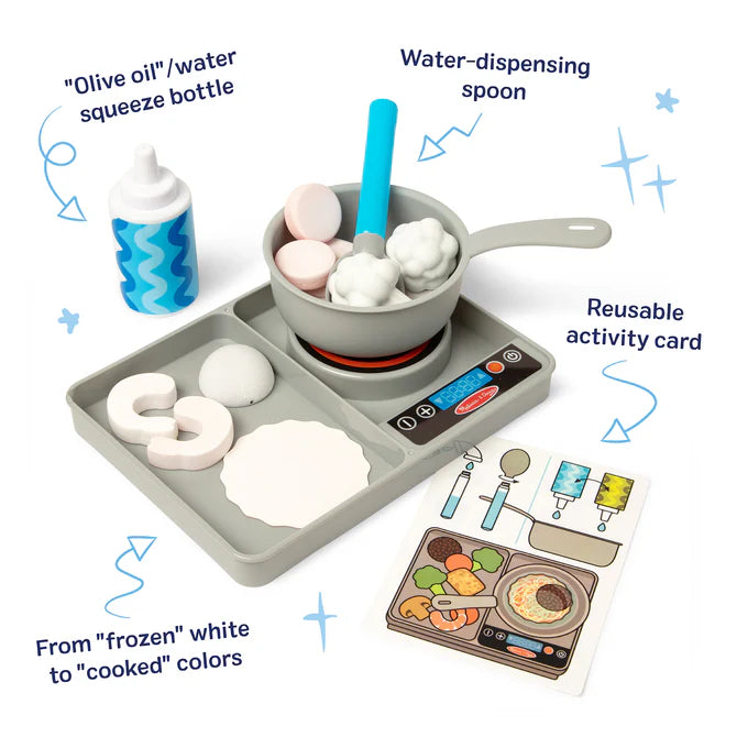 Melissa & Doug Simmer & Stir Stove-Top Play Set