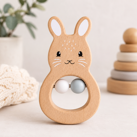 Bigjigs FSC® Certified Rabbit Rattle