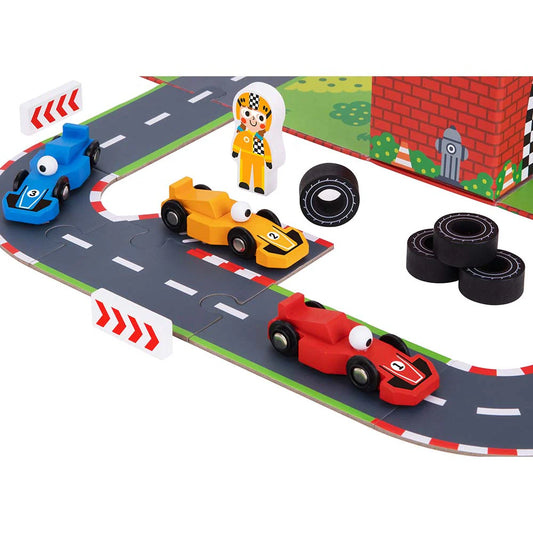 Tooky Toy Racing Play Box
