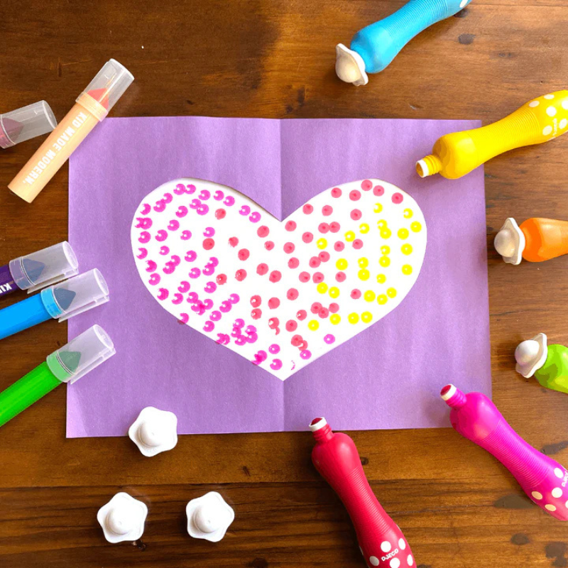 Djeco Foam Dot Markers - Various Colours