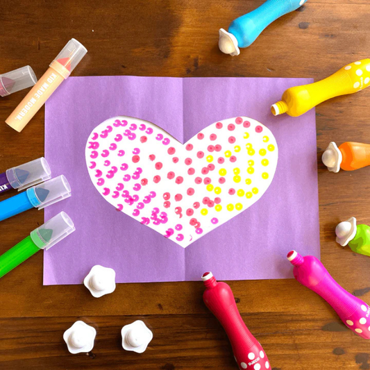 Djeco Foam Dot Markers - Various Colours