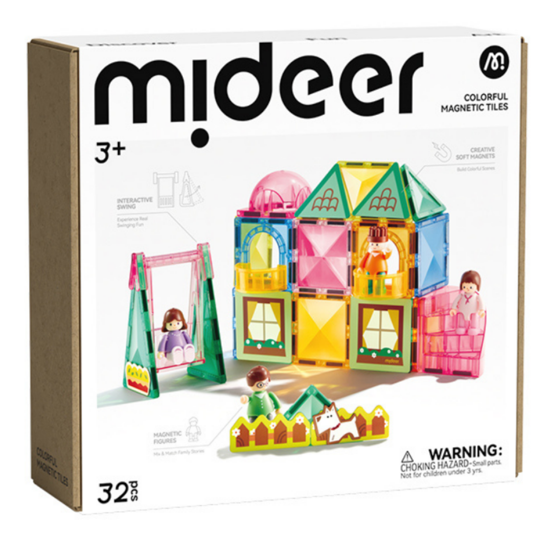 Mideer Magnetic Tiles - Various Designs