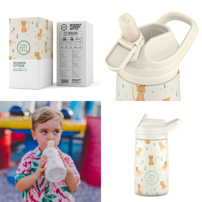 Cool Bottles Kiddies Triple-Insulated Water Bottle 350ml