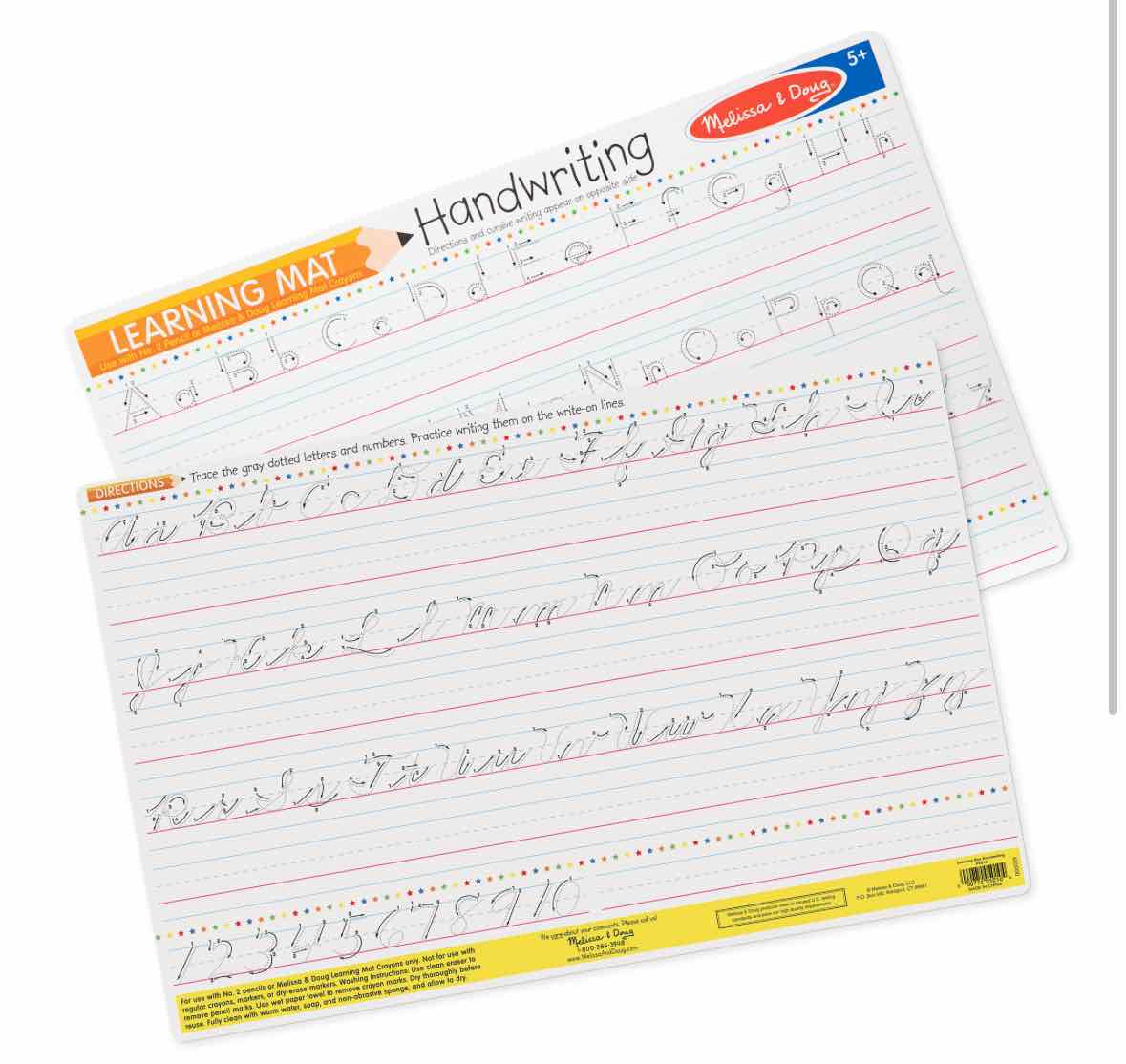 Melissa & Doug Learning Mats - Various Designs