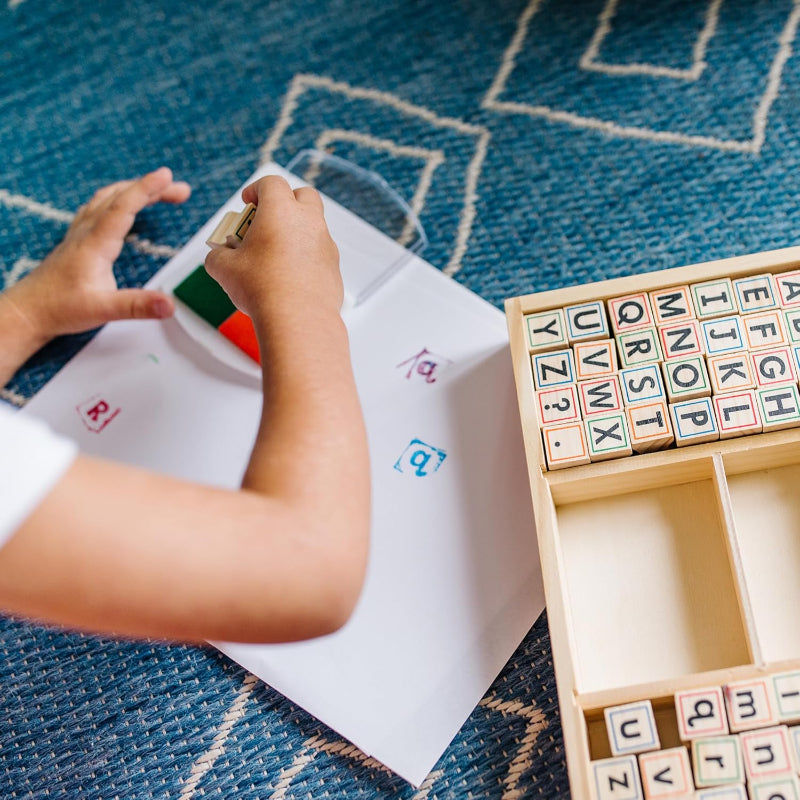 Melissa & Doug - Alphabet Stamp Set