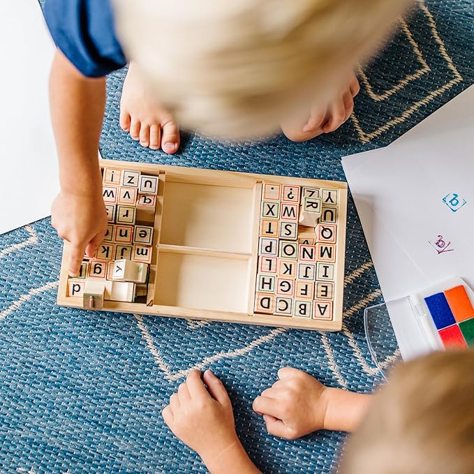 Melissa & Doug - Alphabet Stamp Set