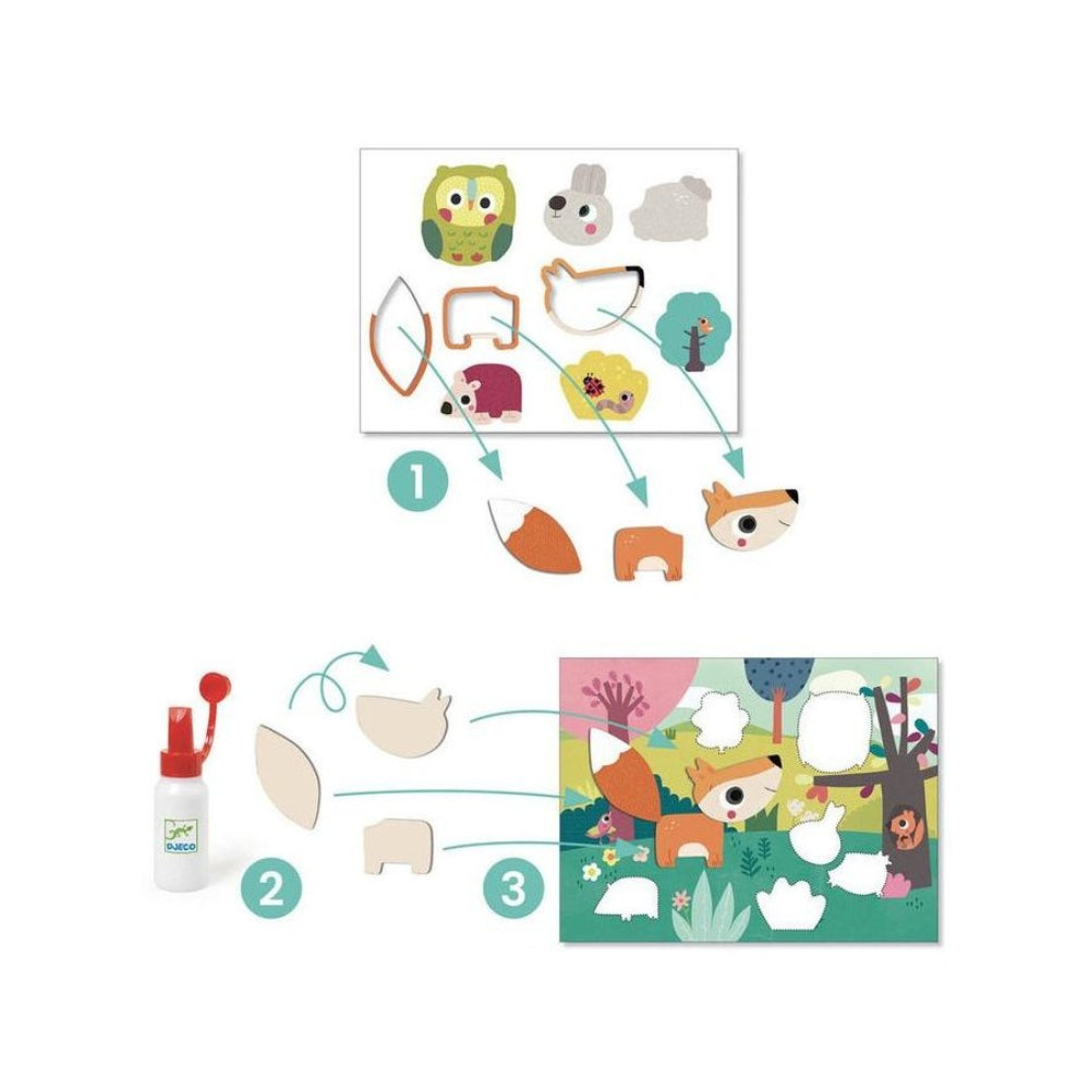 Djeco Collages For Toddlers
