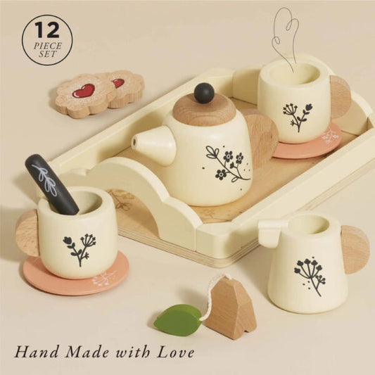 Le Toy Van Wooden Tea Set & Tray