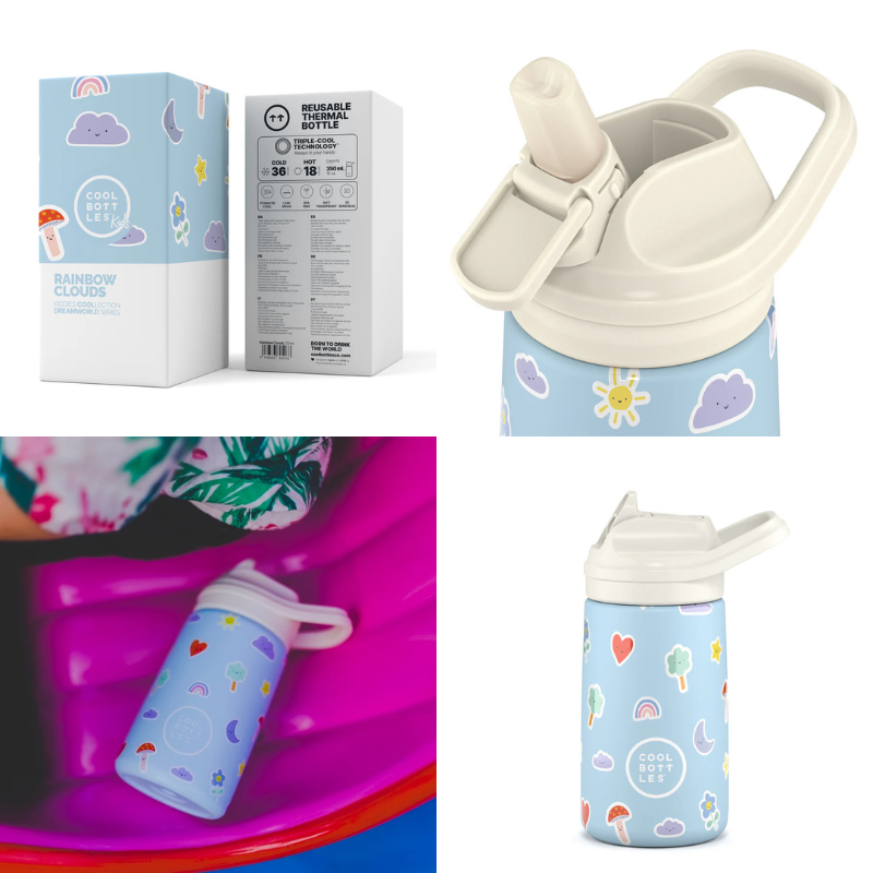 Cool Bottles Kiddies Triple-Insulated Water Bottle 350ml