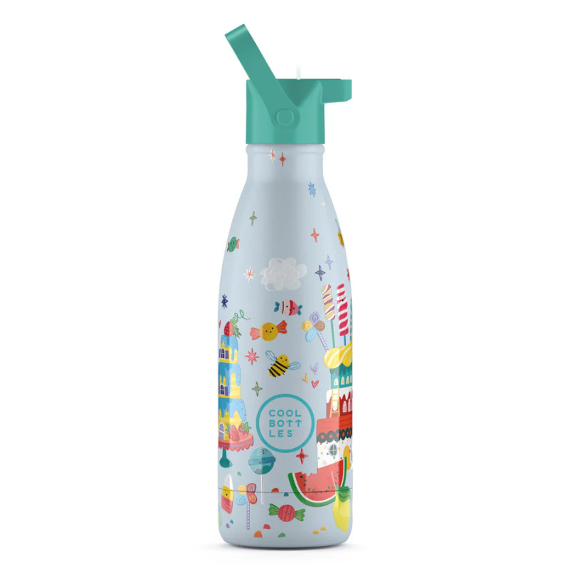 Cool Bottles Kids Triple-Insulated Water Bottle 350ml