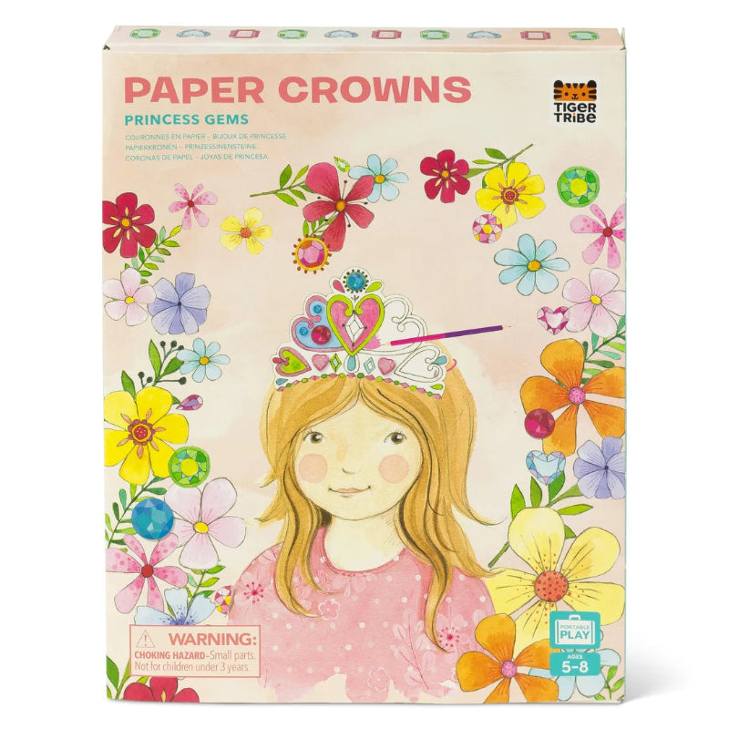 Tiger Tribe Paper Crowns  Princess Gems