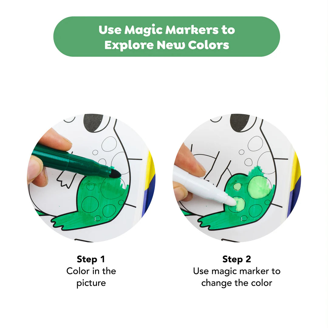 Tiger Tribe Colour Change Colouring Set - Garden Friends