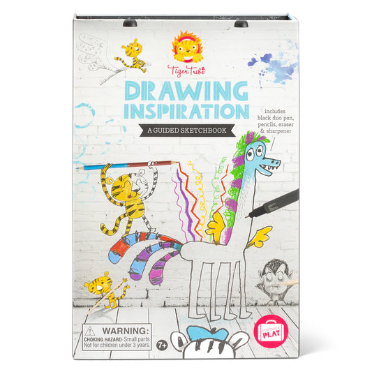 Tiger Tribe Drawing Inspiration - A Guided Sketchbook