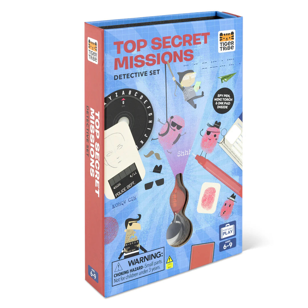 Tiger Tribe Top Secret Missions Detective Set