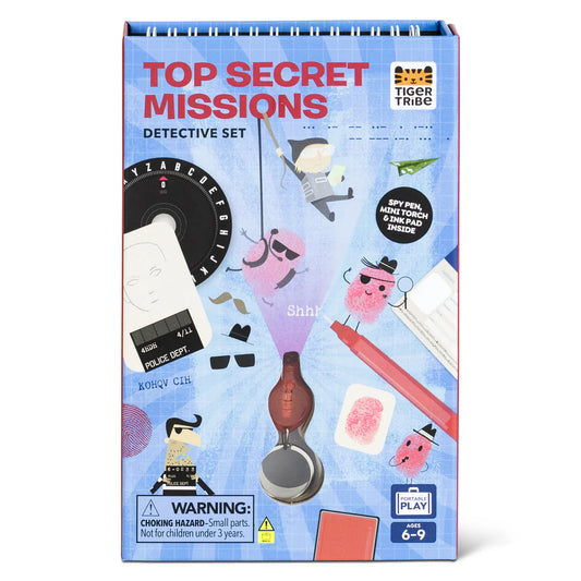 Tiger Tribe Top Secret Missions Detective Set