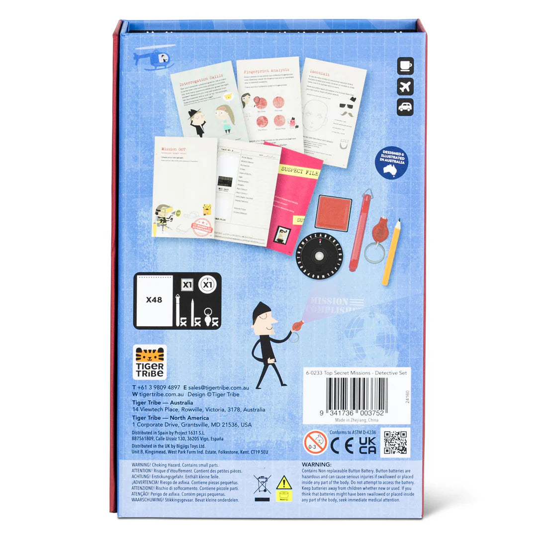Tiger Tribe Top Secret Missions Detective Set