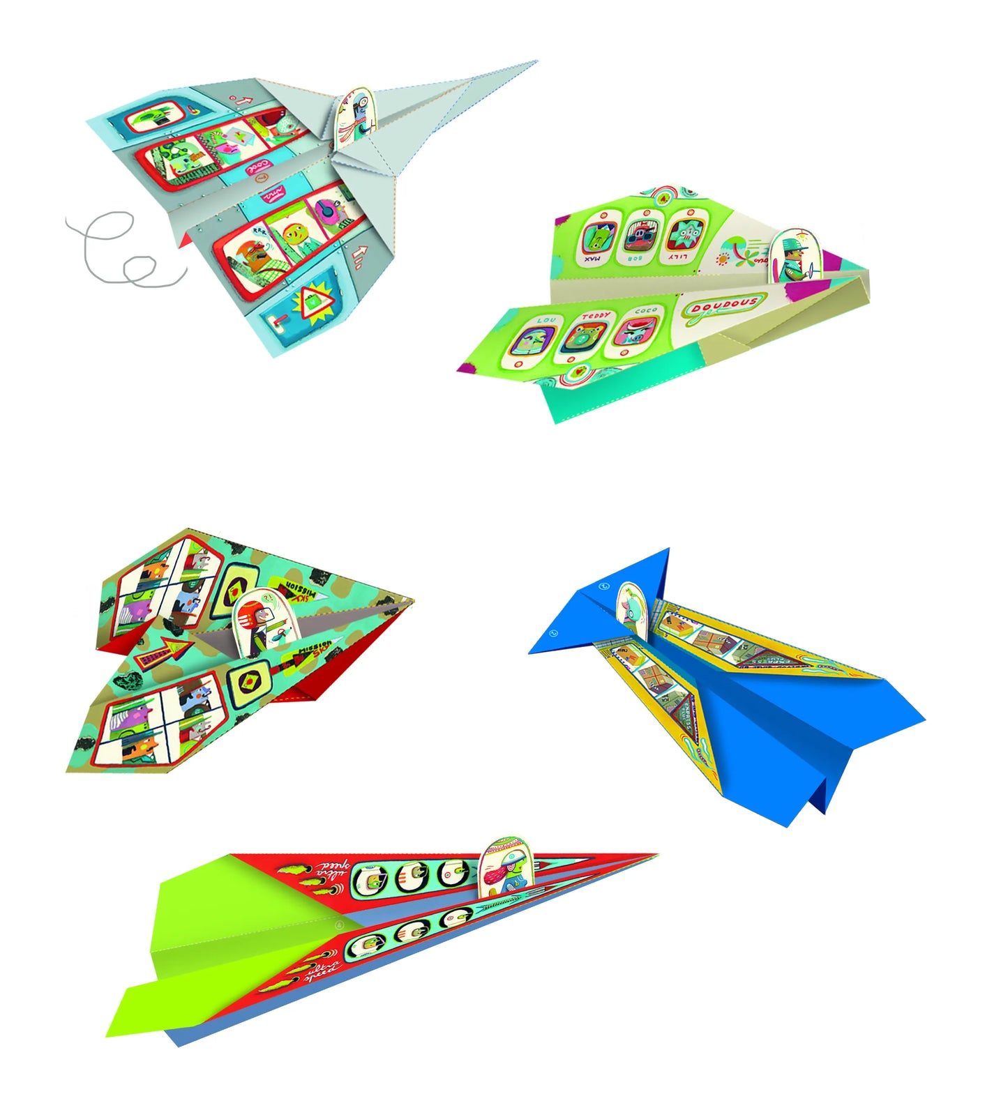 Djeco Origami Planes