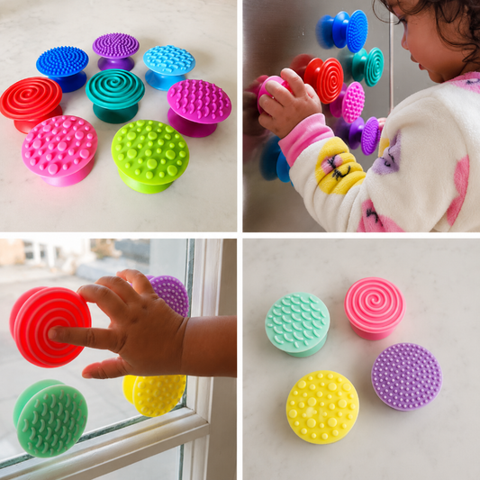 Rainbow Suction Sensory Set