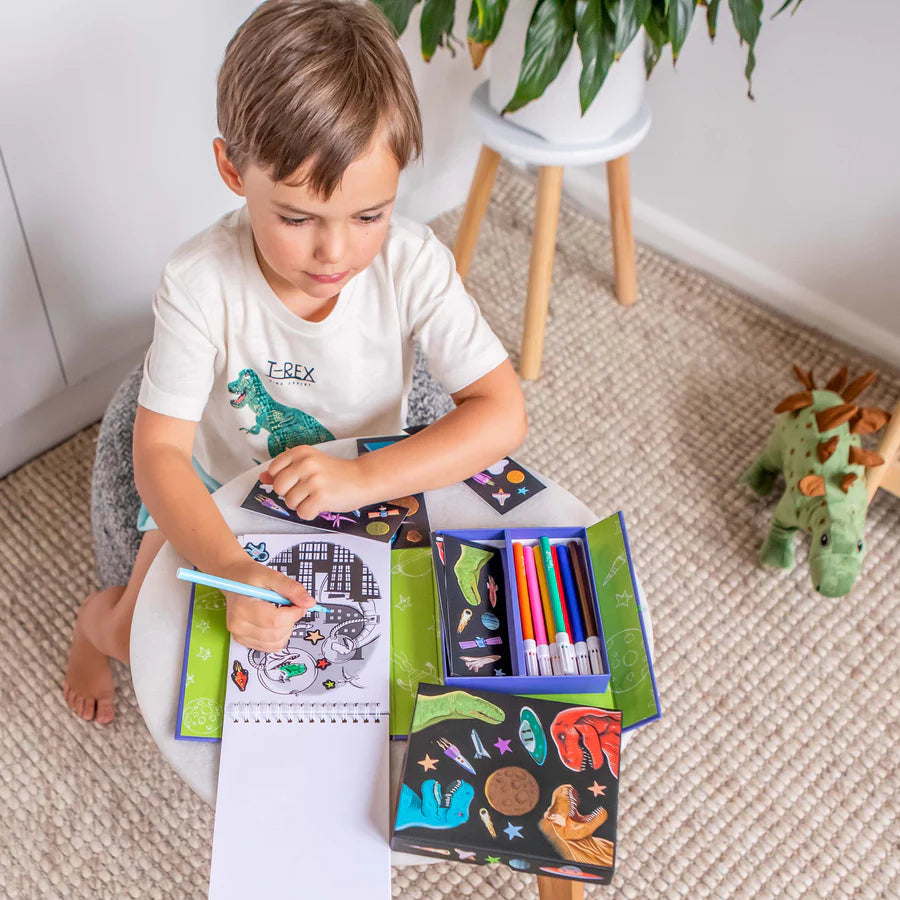 Tiger Tribe Colouring Sets