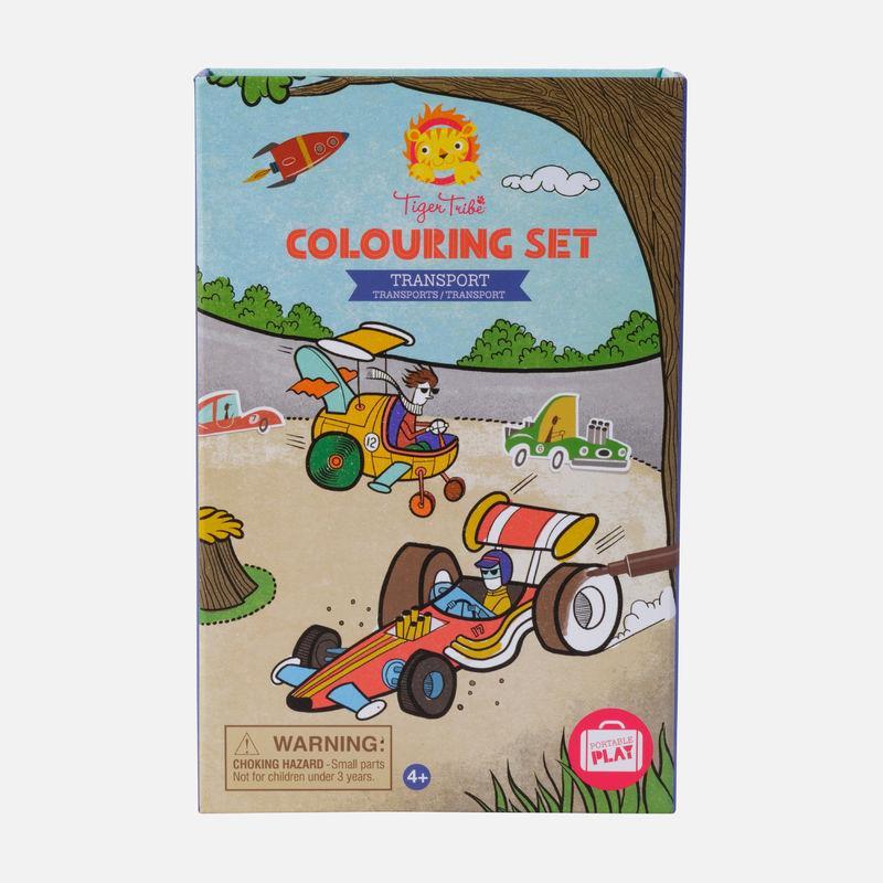 Tiger Tribe Colouring Sets