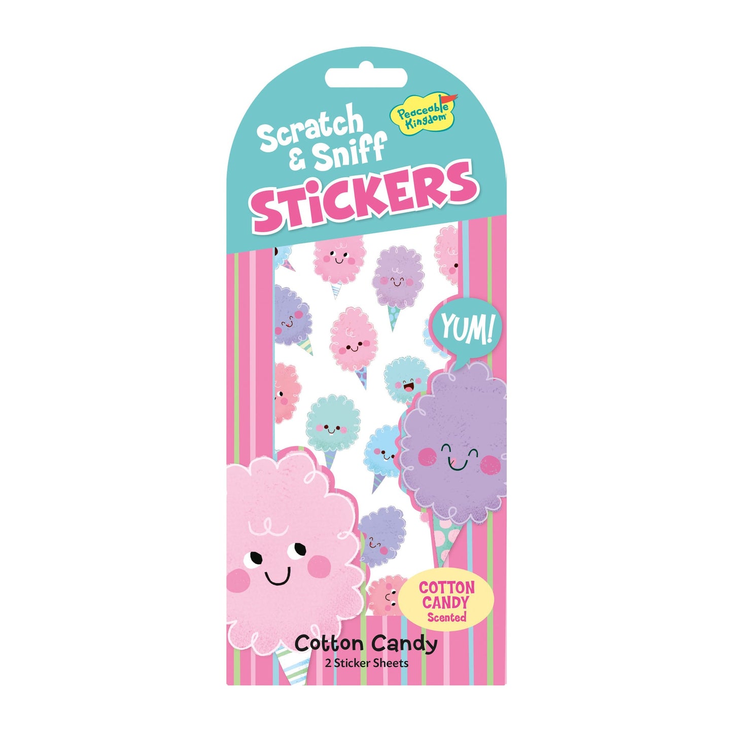 Peaceable Kingdom Scratch & Sniff Stickers - Various Designs