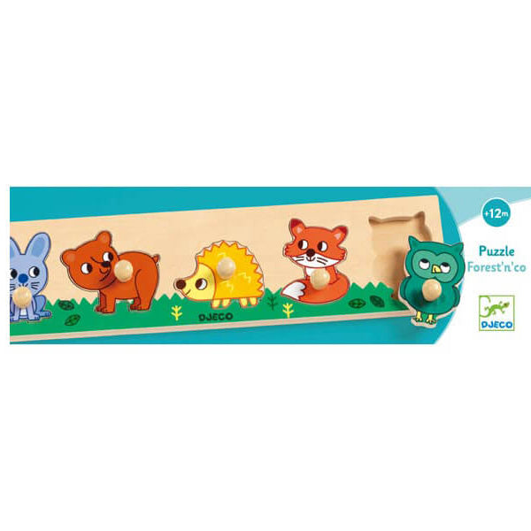 Djeco Peg Puzzles - Various Designs