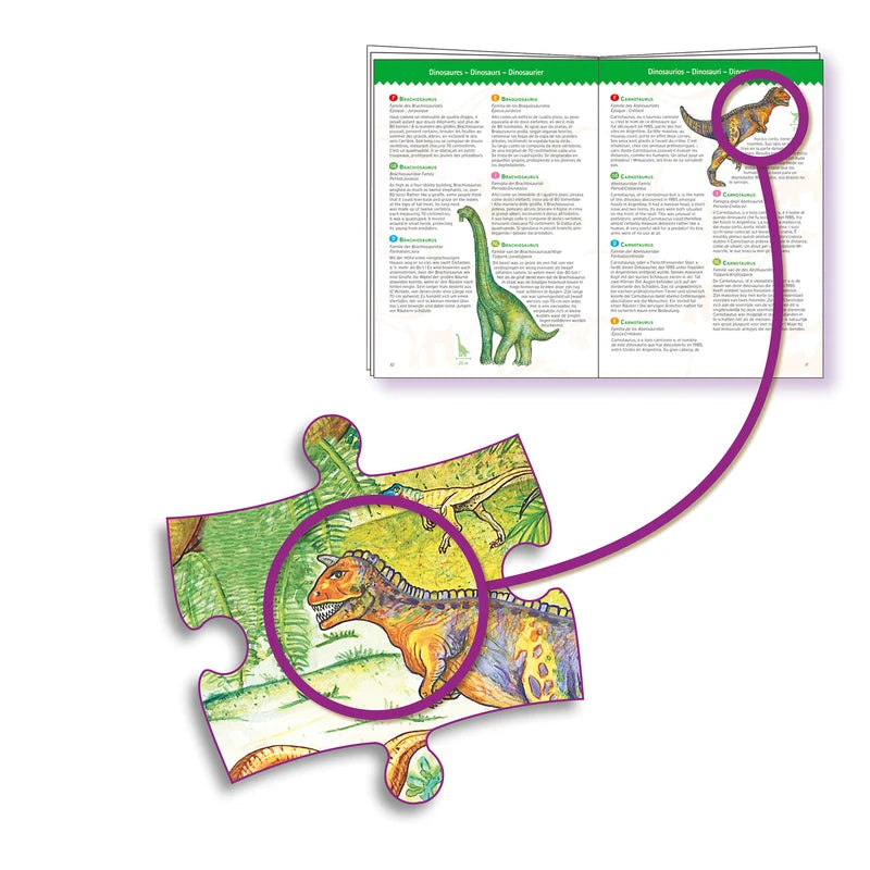 Djeco Observation Puzzle Dinosaurs