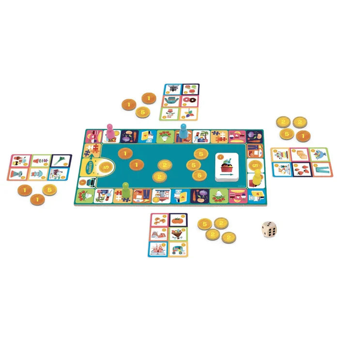 Djeco P'tit Market - Shopping board game