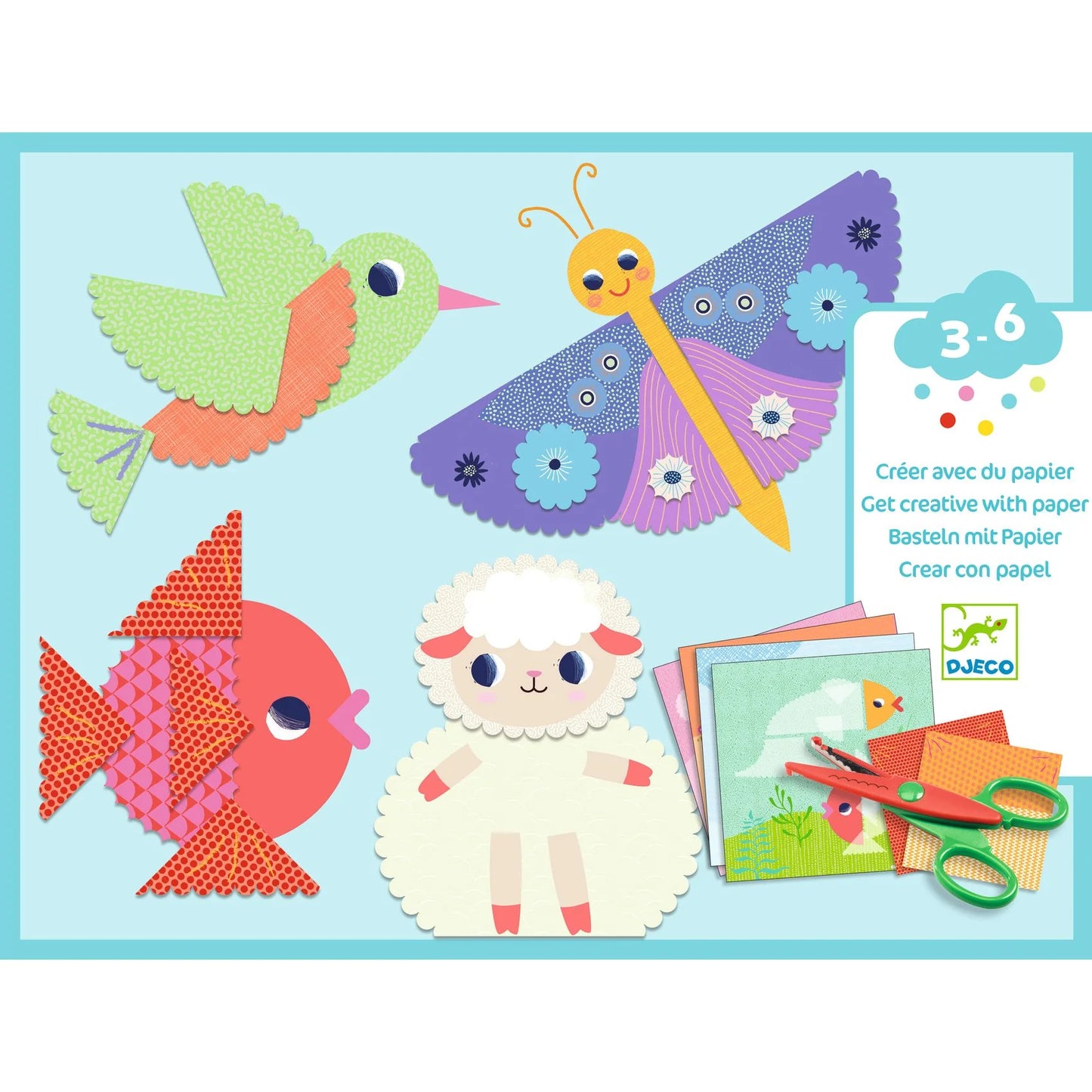 Djeco Crinkle Cutting Set
