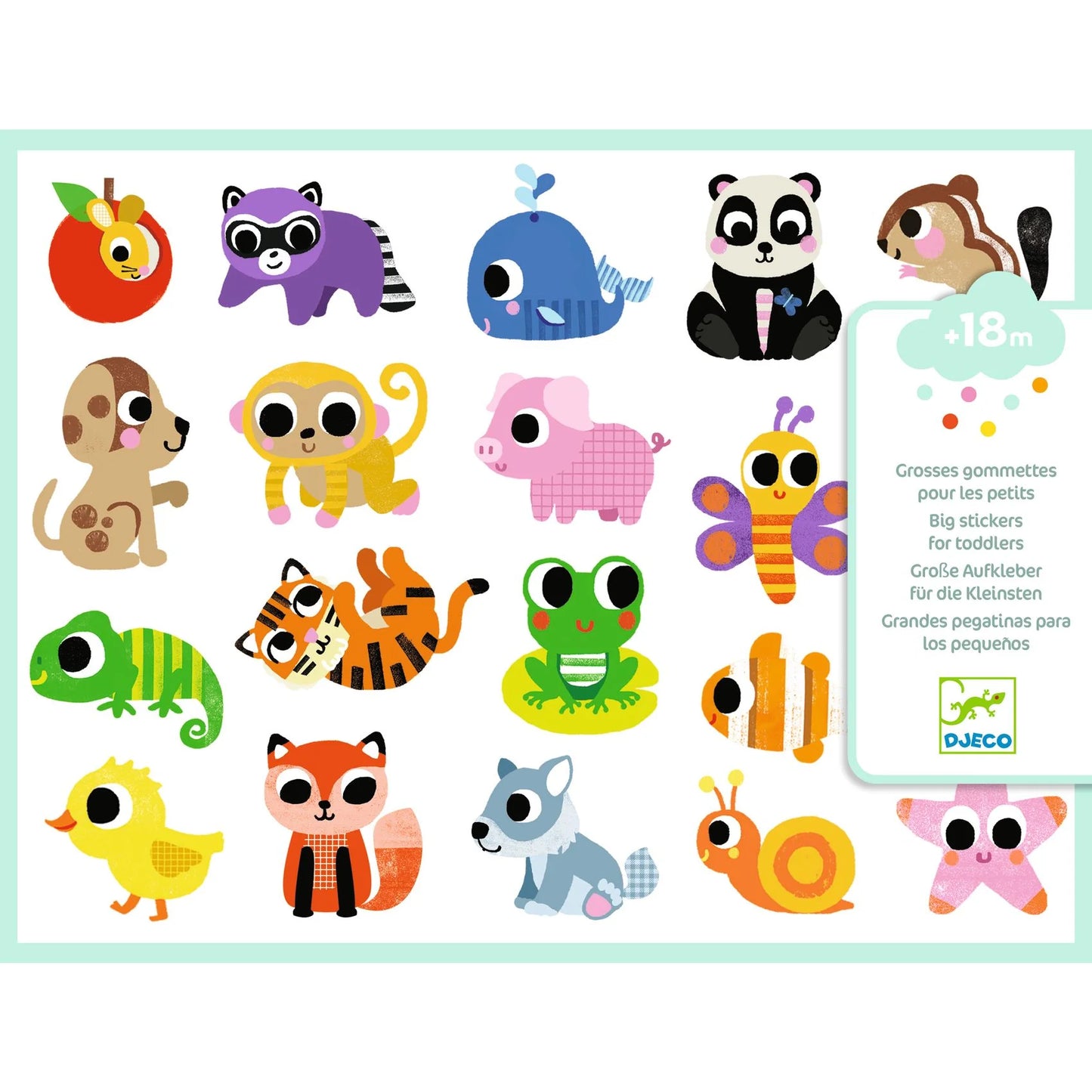 Djeco Stickers - Various Designs